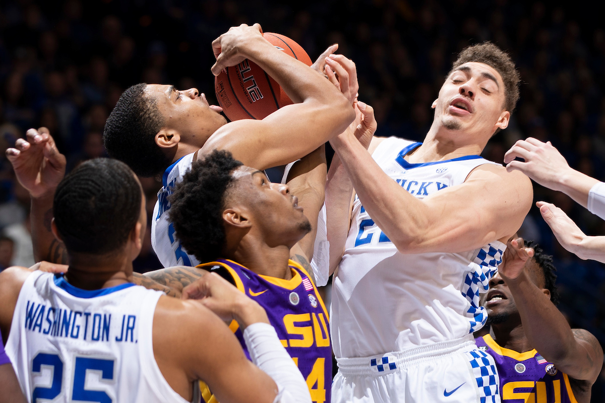 Keldon Johnson. 

UK falls to LSU 73-71.

Photo by Chet White | UK Athletics