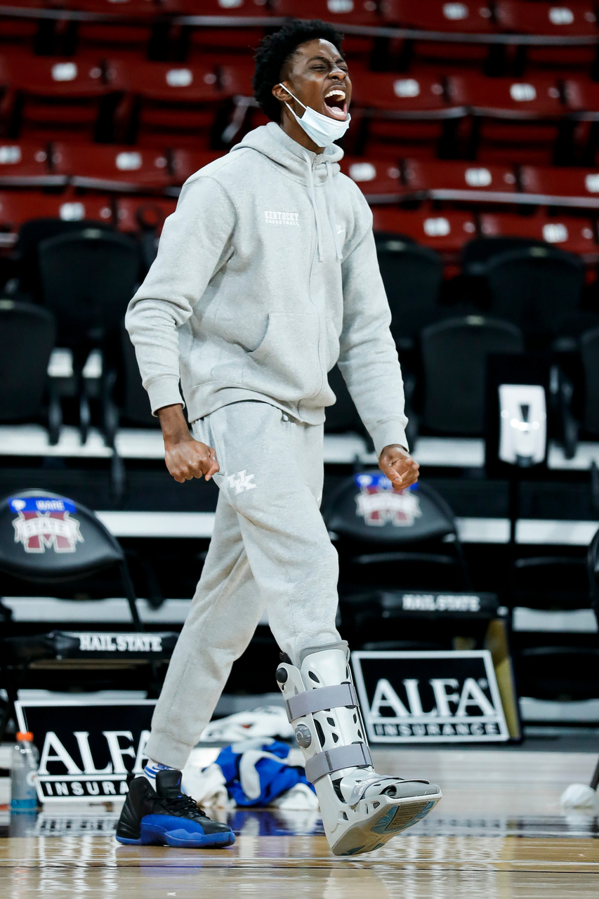 Terrence Clarke.

Kentucky beat Mississippi State 78-73 in Starkville.

Photo by Chet White | UK Athletics