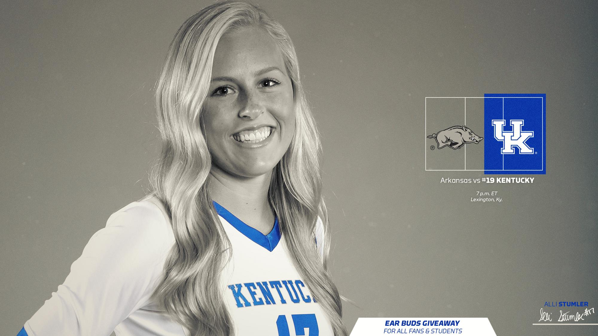 UK Welcomes Arkansas, Missouri for First SEC Home Matches