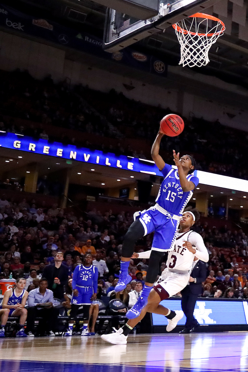 Chasity patterson. 

Kentucky falls to Mississippi State 77-59.

Photo by Eddie Justice | UK Athletics