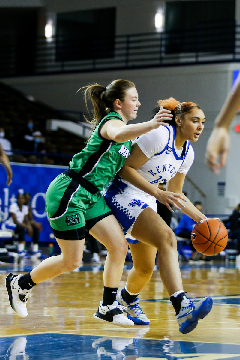 Treasure Hunt.

Kentucky beats Marshall 79-45.

Photo by Hannah Phillips | UK Athletics