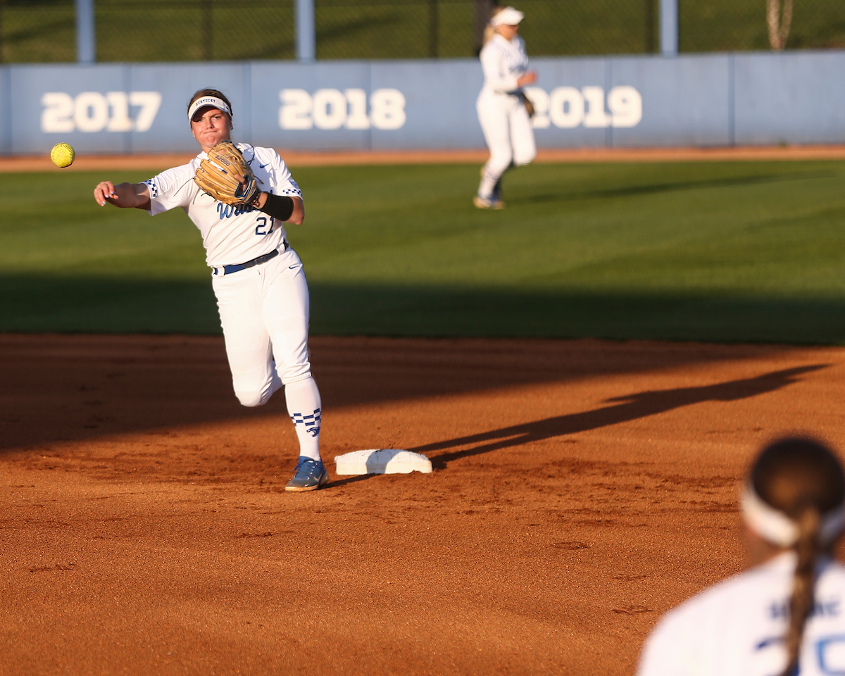 Erin Coffel.

Kentucky loses to Georgia, 5-2.

Photo by Grace Bradley | UK Athletics
