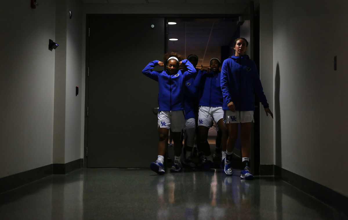 Jaida Roper
The Women's Basketball team beat Lincoln Memorial University.
Photo by Britney Howard | UK Athletics