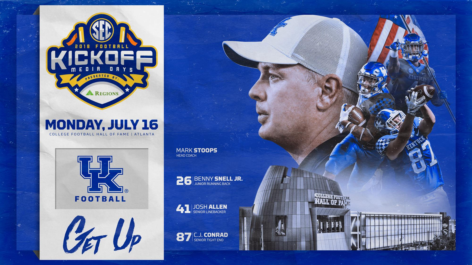 Kentucky to be Featured at SEC Media Days Monday