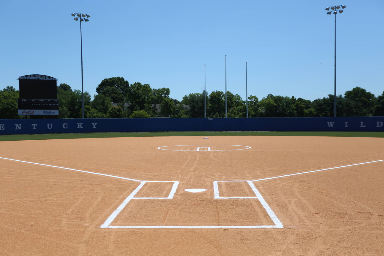 View from behind home plate