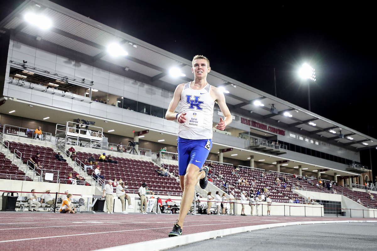 Aaron Withrow.

Day one of the 2021 SEC Track and Field Outdoor Championships.

Photo by Chet White | UK Athletics