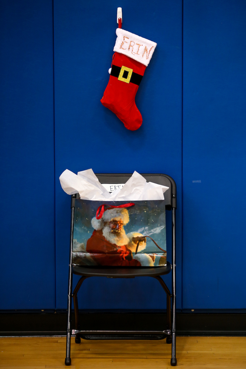 Erin Toller. 

Kentucky WBB Christmas Party.

Photo by Eddie Justice | UK Athletics