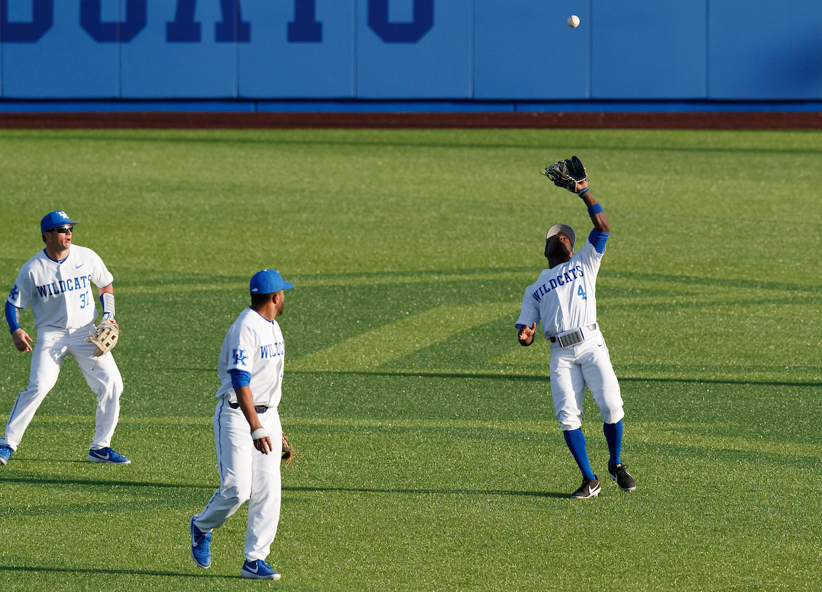 Zeke Lewis.


Kentucky baseball defeated EKU 7-3 on opening day at Kentucky Proud Park. 

Photo by Elliott Hess | UK Athletics