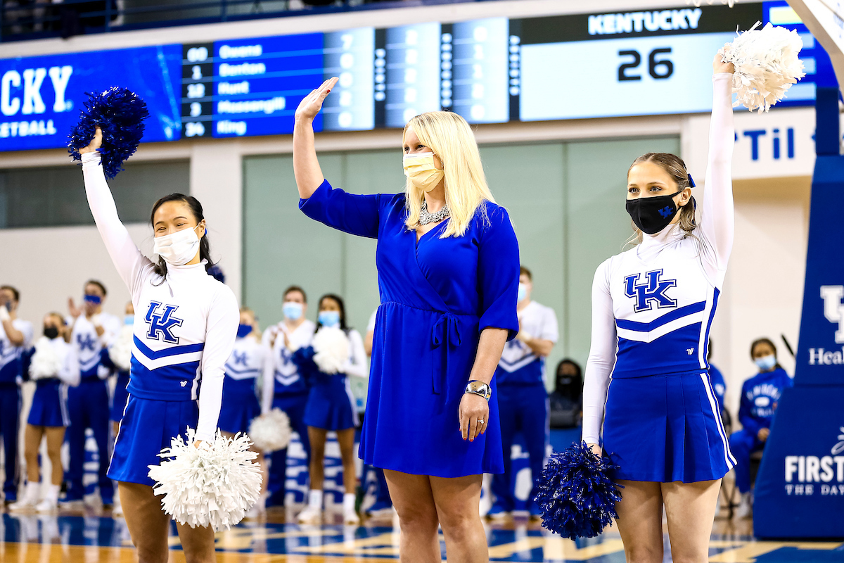 Cheer.

Kentucky loses to South Carolina 59-50..

Photo by Eddie Justice | UK Athletics