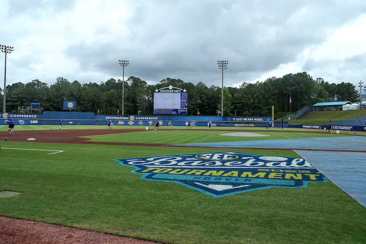Kentucky Baseball Practice at the 2022 SEC Tournament.

Photo by Sarah Caputi | UK Athletics