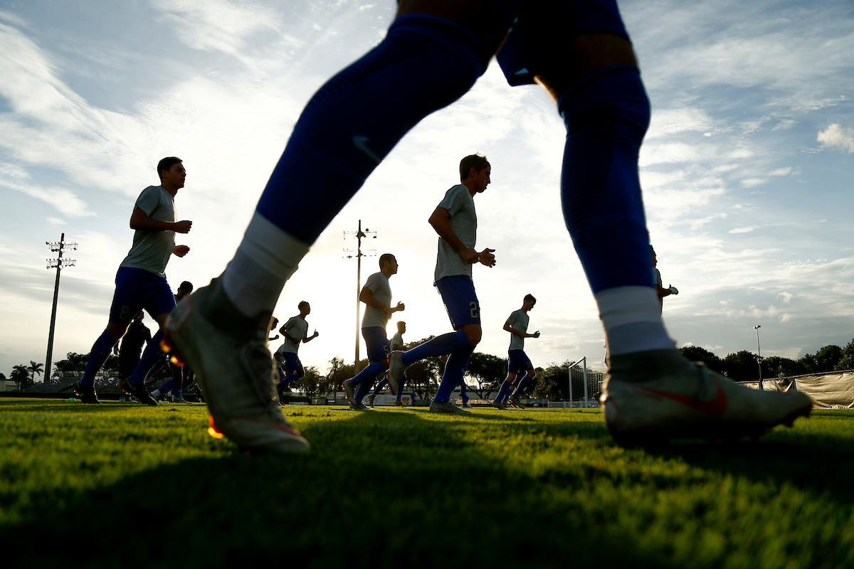 Warm-up

Men's Soccer falls to Florida International 3-2.

Photo by Michael Reaves | UK Athletics