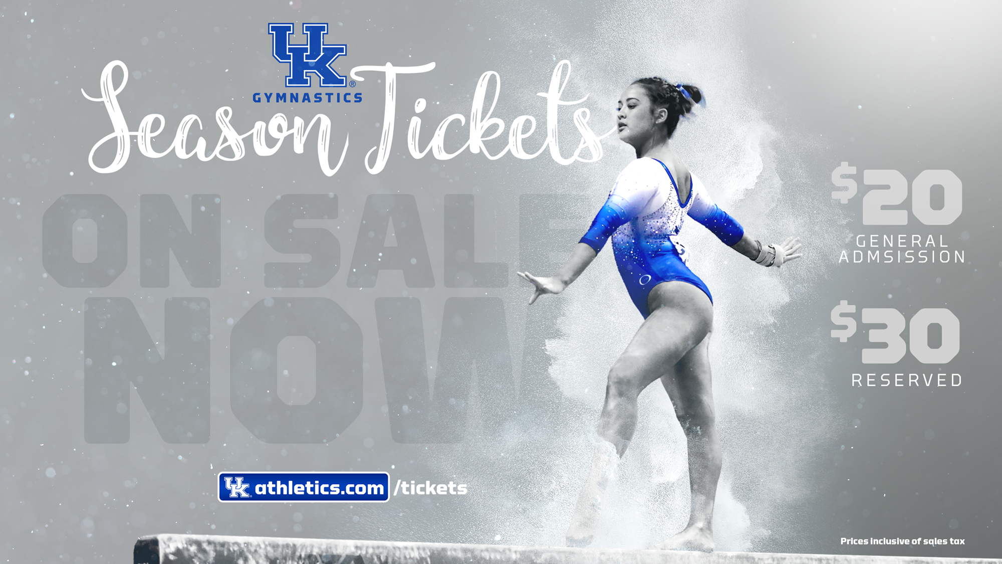 Kentucky Gymnastics Season Tickets on Sale Now