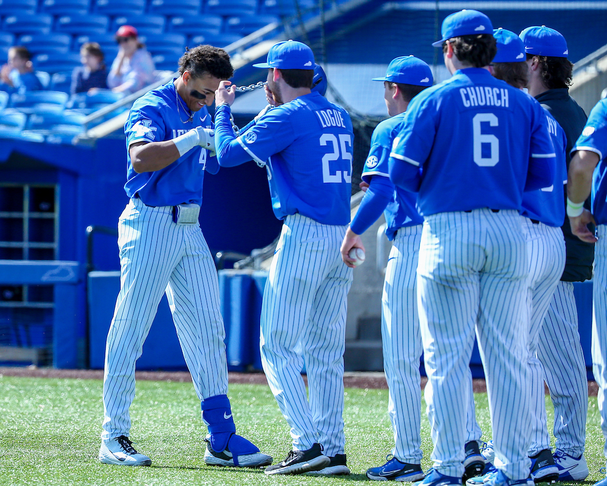 Ryan Ritter.

Kentucky defeats High Point 14-3.

Photo by Sarah Caputi | UK Athletics