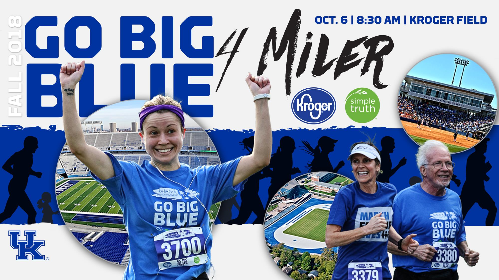 Go Big Blue 4 Miler Pres. by Kroger Simple Truth Set for Saturday