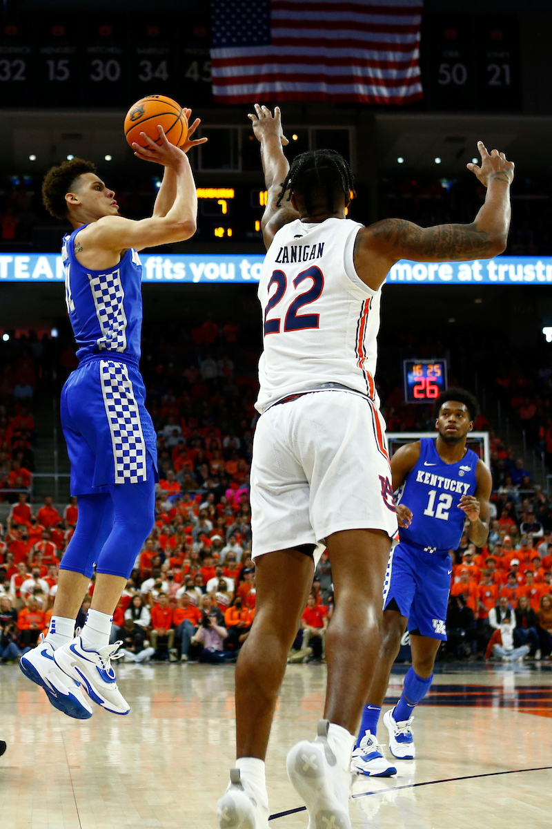 Kellan Grady. 

Kentucky falls to Auburn 80-71. 

Photo By Barry Westerman | UK Athletics
