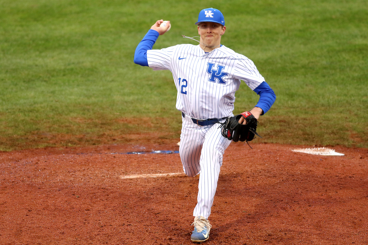 Alex Maley.

The University of Kentucky baseball team falls to NKU on Wednesday, March 7th, 2018, at Cliff Hagan Stadium in Lexington, Ky.

Photo by Quinn Foster I UK Athletics