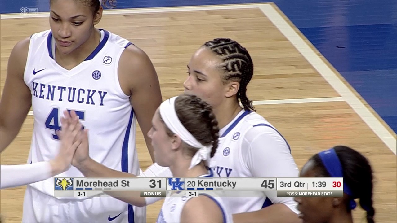 WBB: Kentucky 74, Morehead State 47