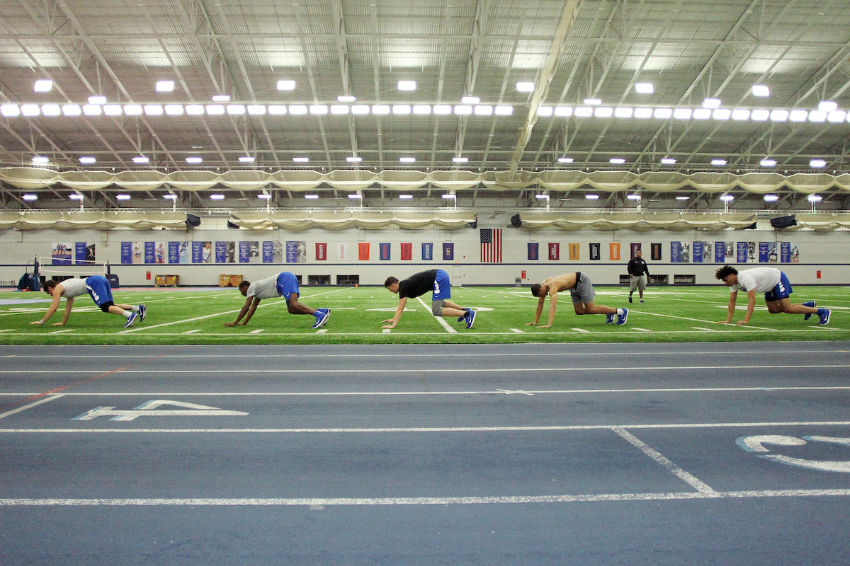 Jonny David. Ashton Hagans. Tyler Herro. Keldon Johnson. Nick Richards.

The men's basketball conditions on Tuesday, July 10th, 2018 at Nutter Field house in Lexington, Ky.

Photo by Quinlan Ulysses Foster I UK Athletics