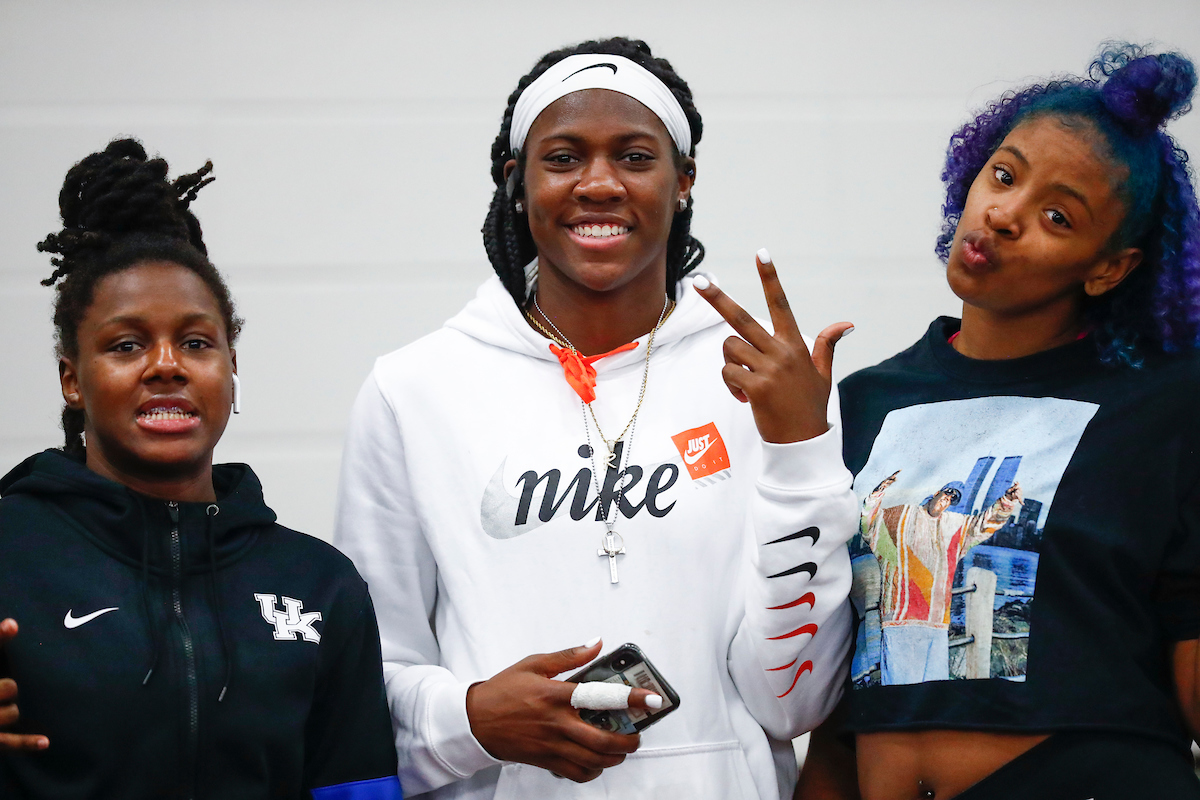 Amanda Paschal. Rhyne Howard. Keke McKinney. 

Jim Green Invitational


Photo by Isaac Janssen | UK Athletics