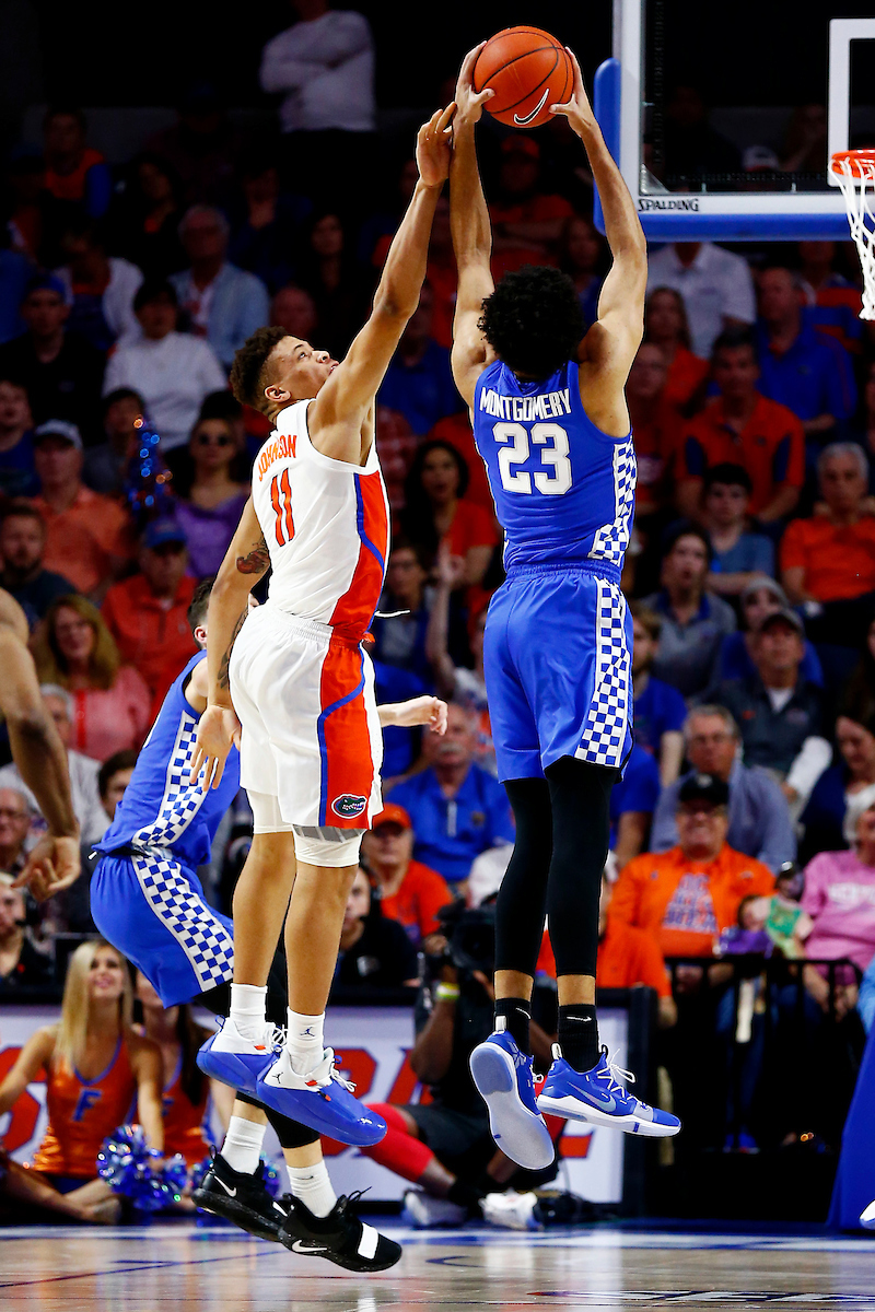 EJ Montgomery.

Kentucky men's basketball beat Florida 65-54.

Photo by Quinn Foster | UK Athletics