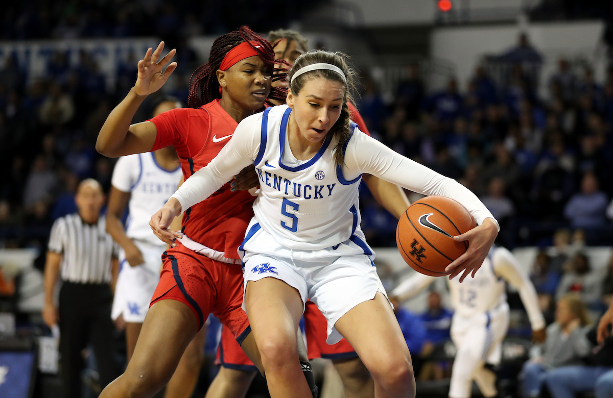 Blair Green

Kentucky Women's Basketball falls to Ole Miss. 

Photo by Britney Howard  | UK Athletics