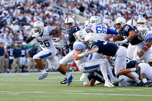 Benny Snell. 

The UK football team beat Penn State27-24 in the Citrus Bowl.

Photo by Chet White | UK Athletics