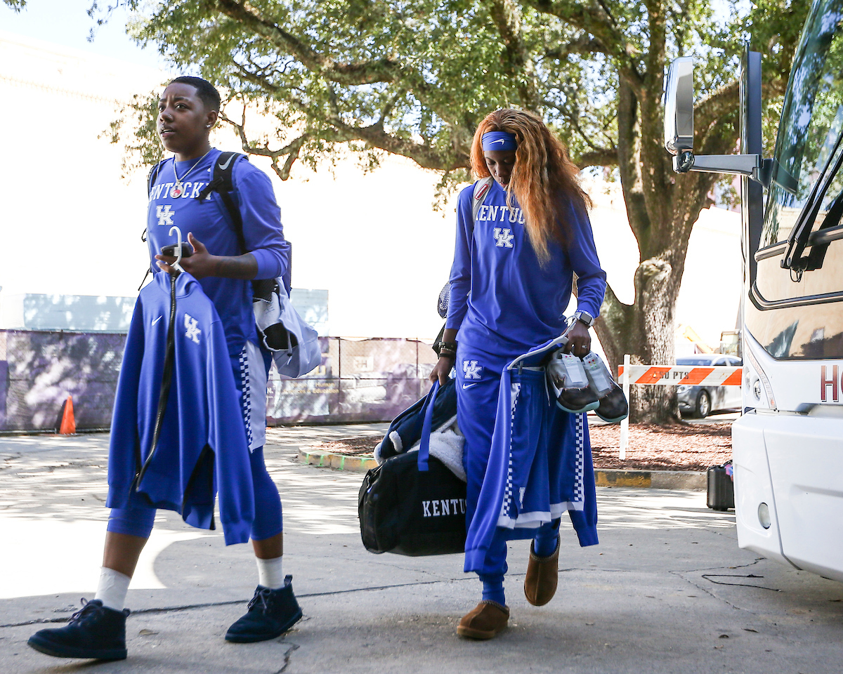 Dre’una Edwards, Rhyne Howard.

Kentucky loses to LSU 78-69.

Photo by Grace Bradley | UK Athletics