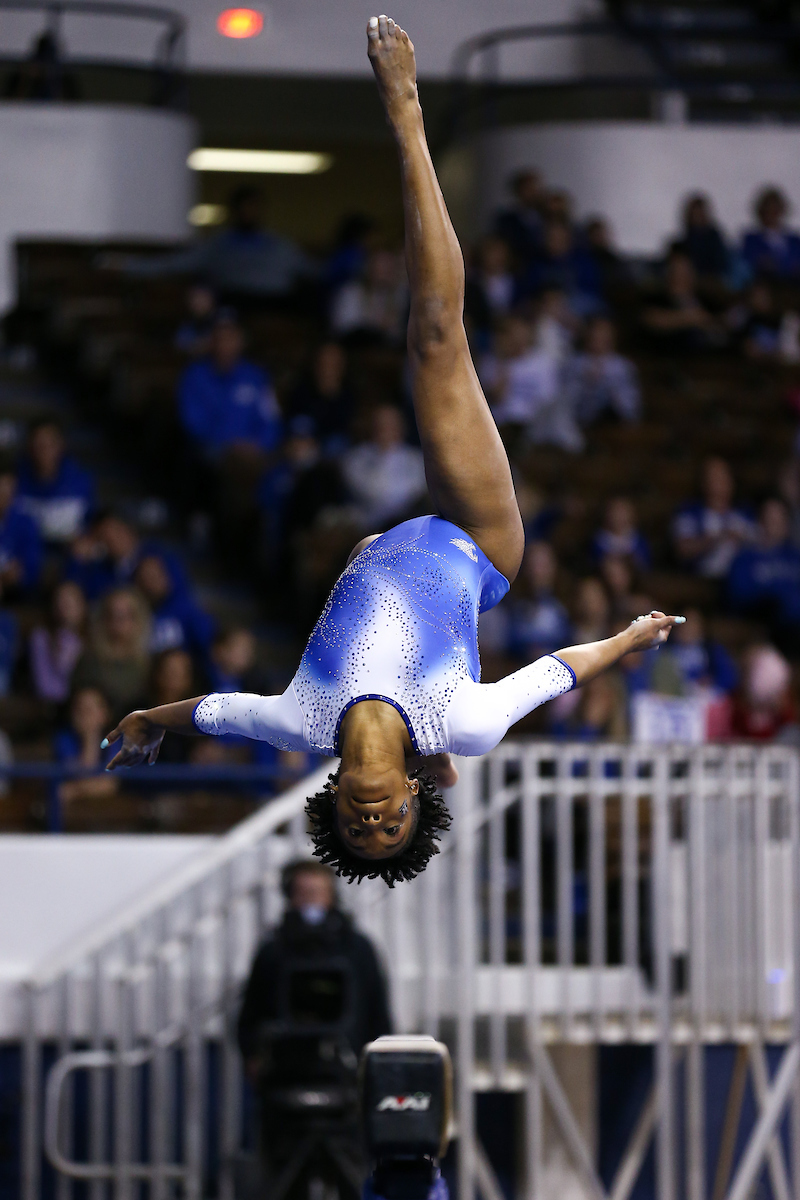 Arianna Patterson.

Kentucky defeats Michigan State on Senior night.

Photo by Tommy Quarles | UK Athletics
