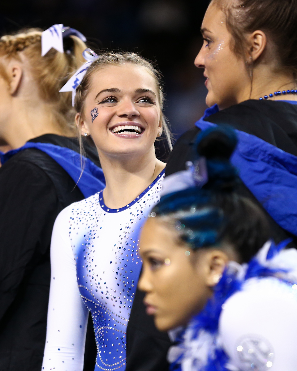 Makenzie Wilson.

Kentucky defeats Michigan State on Senior night.

Photo by Tommy Quarles | UK Athletics