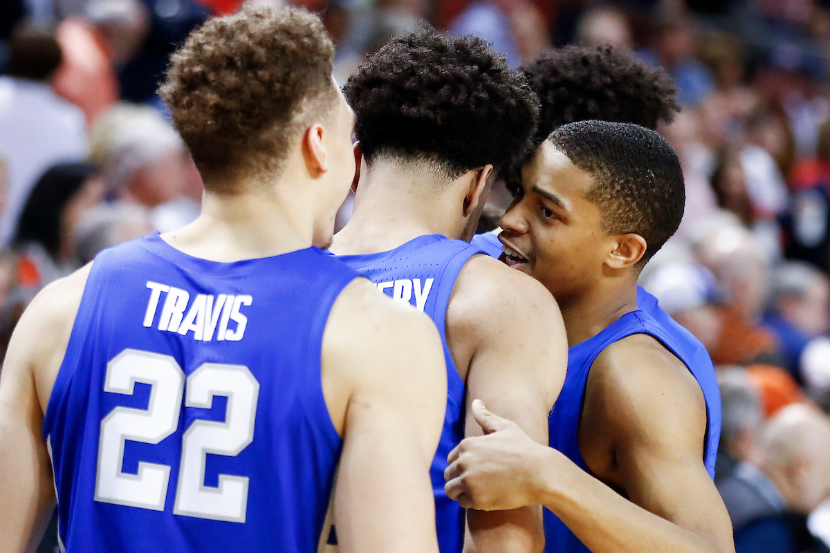 Keldon Johnson. EJ Montgomery. Reid Travis.

Kentucky beat Auburn 82-80 at Auburn Arena in Auburn, AL., on Saturday, January 19, 2019.

Photo by Chet White | UK Athletics