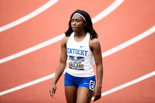 Shadajah Ballard.

Day two. NCAA Track and Field Outdoor Championships.

Photo by Chet White | UK Athletics
