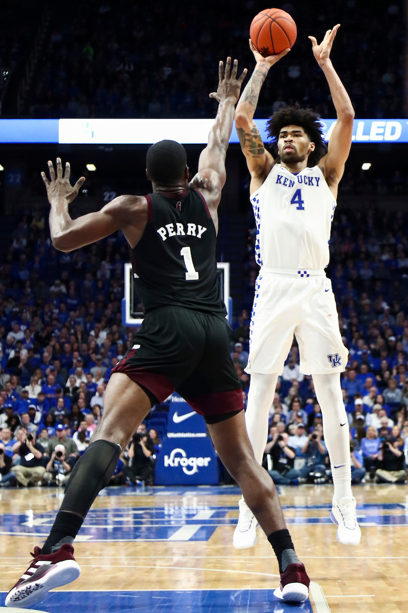 Nick Richards.

Kentucky beat Miss St. 80-72.

Photo by Chet White | UK Athletics