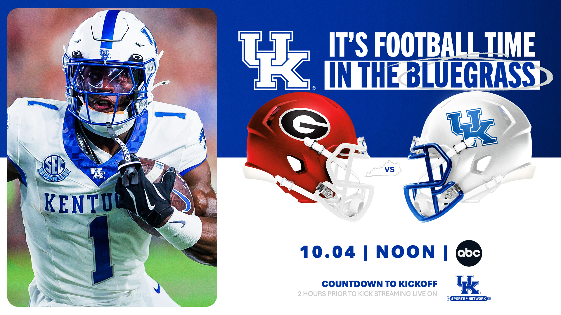 UK Sports Network Coverage of Kentucky Football at Georgia