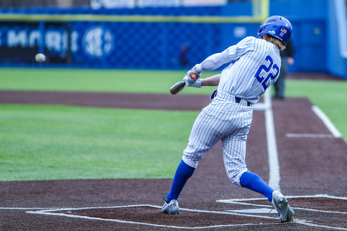 John Tharsher.

Kentucky defeats High Point 9-5.

Photo by Sarah Caputi | UK Athletics