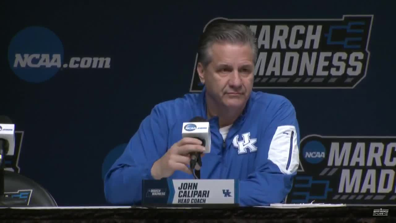 MBB: Coach Calipari - Pre-Wofford