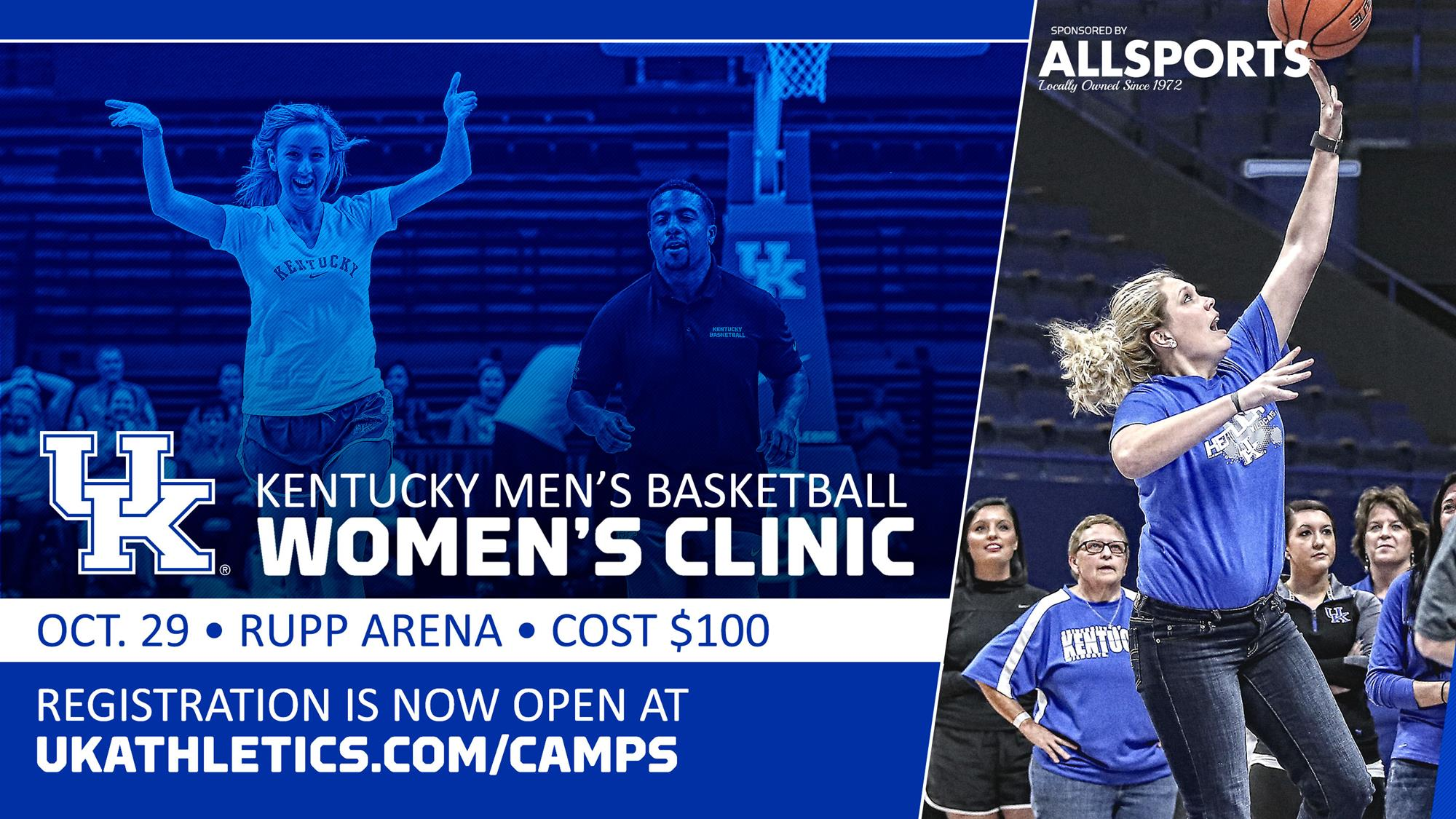 2017 John Calipari Women’s Clinic Set for Oct. 29 in Rupp Arena