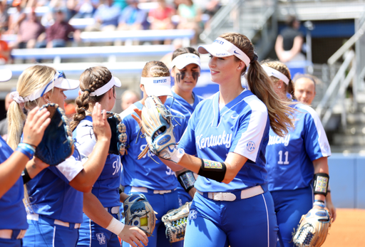 Grace Baalman

Softball beat Virginia Tech 8-1 in the second game of the NCAA Regional Tournament.

Photo by Britney Howard | UK Athletics