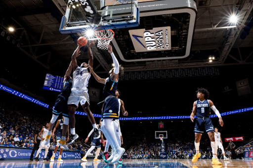 Oscar Tshiebwe.

Kentucky beat Southern 76-64. 

Photos by Chet White | UK Athletics