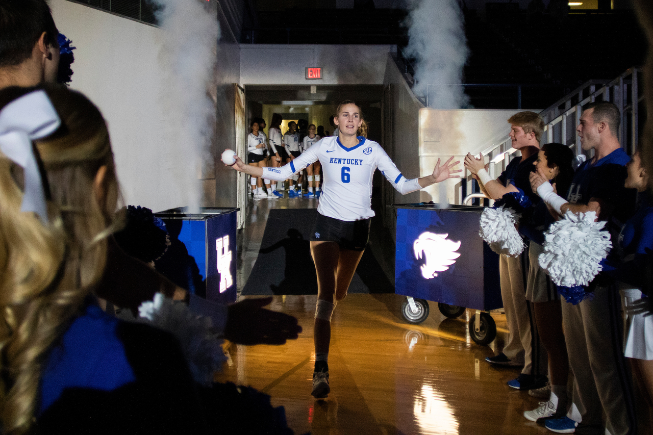 Kendyl Paris.

UK sweeps LSU 3-0.

Photo by Hannah Phillips | UK Athletics