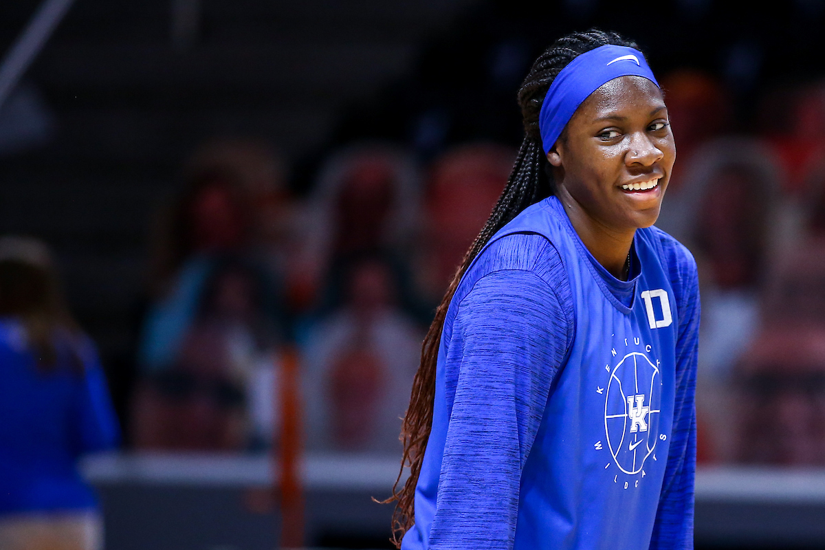 Rhyne Howard. 

Kentucky WBB vs Tennessee Practice.

Photo by Eddie Justice | UK Athletics
