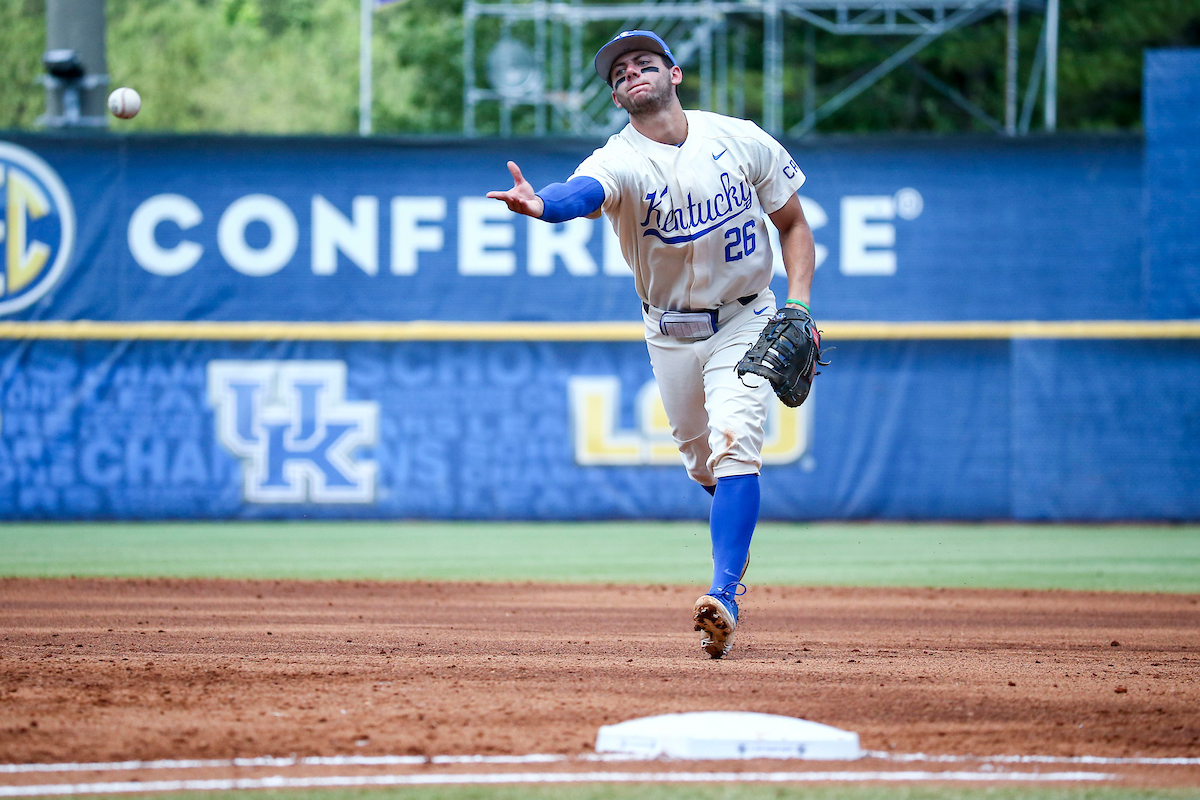 Jacob Plastiak.

Kentucky beats Vanderbilt 10-2.

Photo by Sarah Caputi | UK Athletics