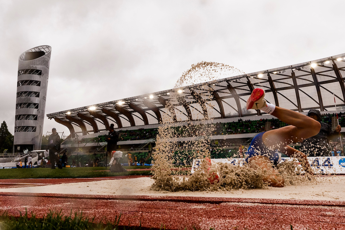 Sophie Galloway.Day Four. The UK women’s track and field team placed third at the NCAA Track and Field Outdoor Championships at Hayward Field in Eugene, Or.Photo by Chet White | UK Athletics