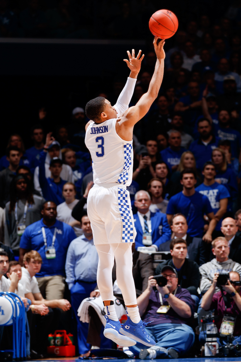 Keldon Johnson.

The University of Kentucky men's basketball team beats South Carolina 76-48.

Photo by Elliott Hess | UK Athletics