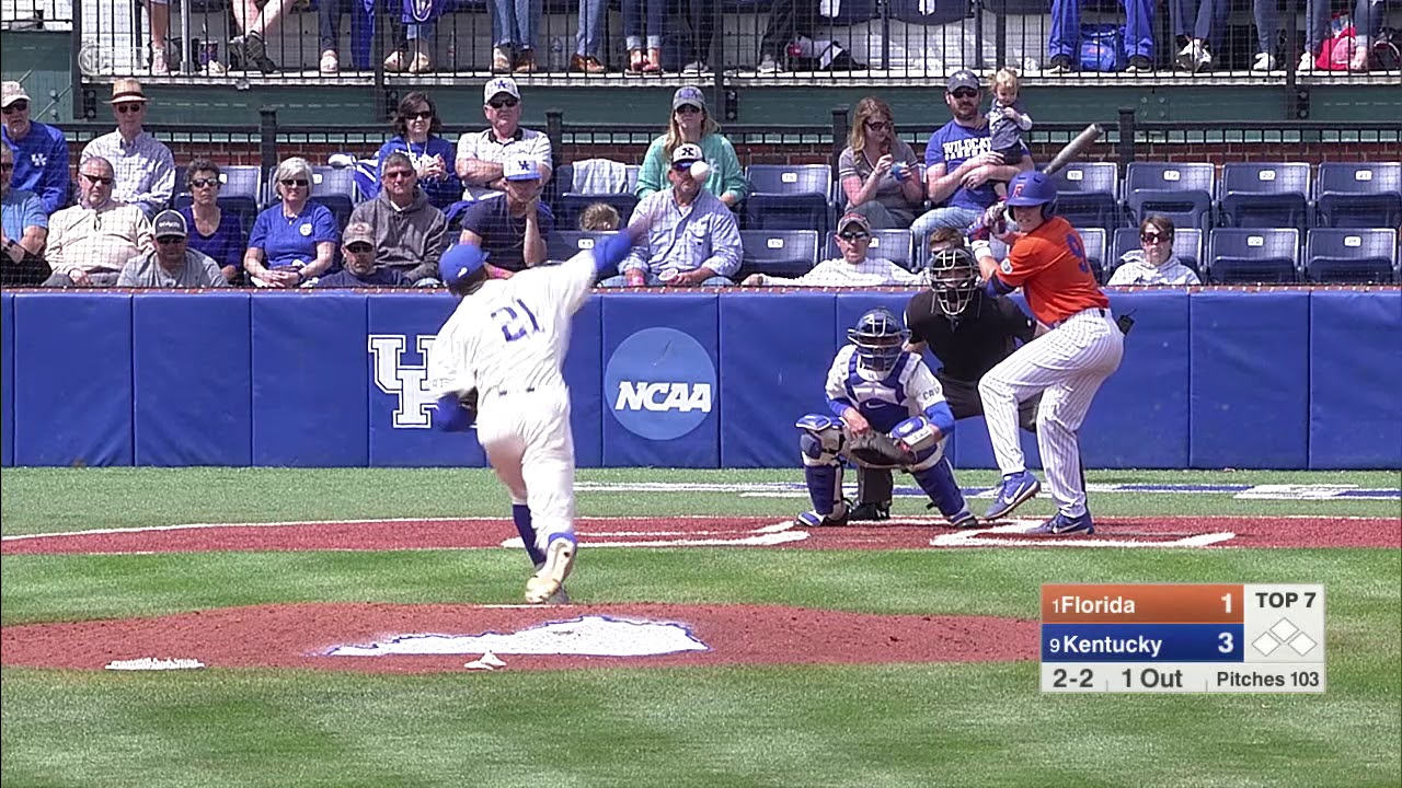 BASE: Kentucky 3, Florida 2