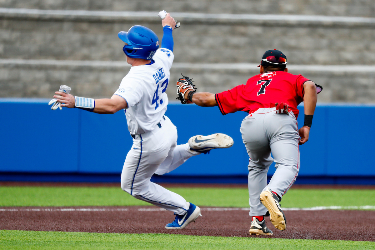 Breydon Daniel.

Kentucky beat SIU-Edwardsville 6-4 at Kentucky Proud Park.

Photo by Chet White | UK Athletics