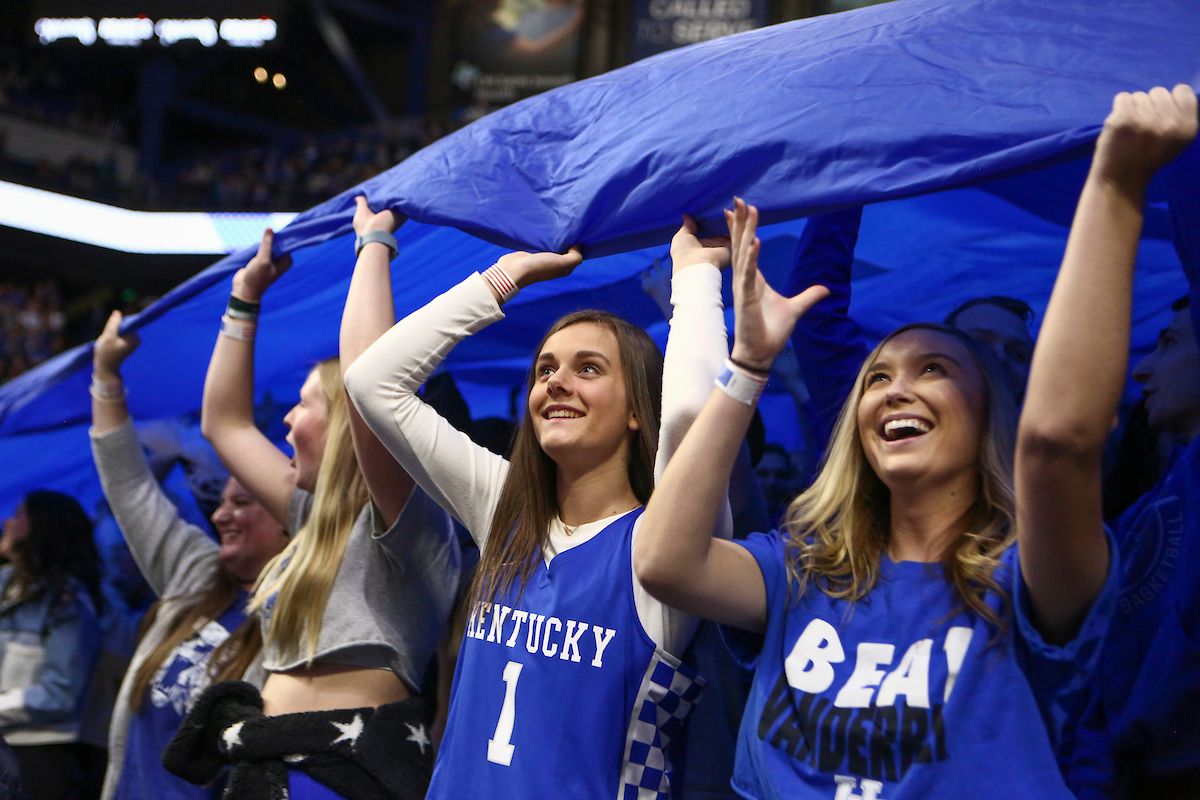Fans.

UK beats Vandy 71-62.

Photo by Hannah Phillips | UK Athletics