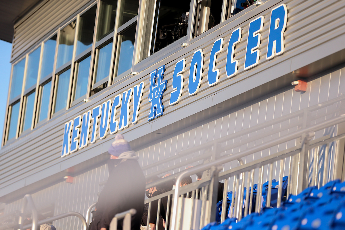 Kentucky ties Akron 1 - 1.

Photo by Sarah Caputi | UK Athletics