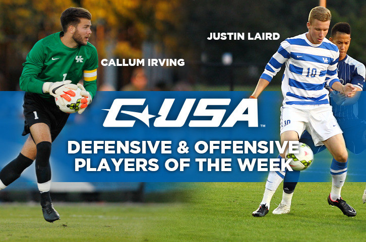 UK Men's Soccer Sweeps Conference USA Players of the Week