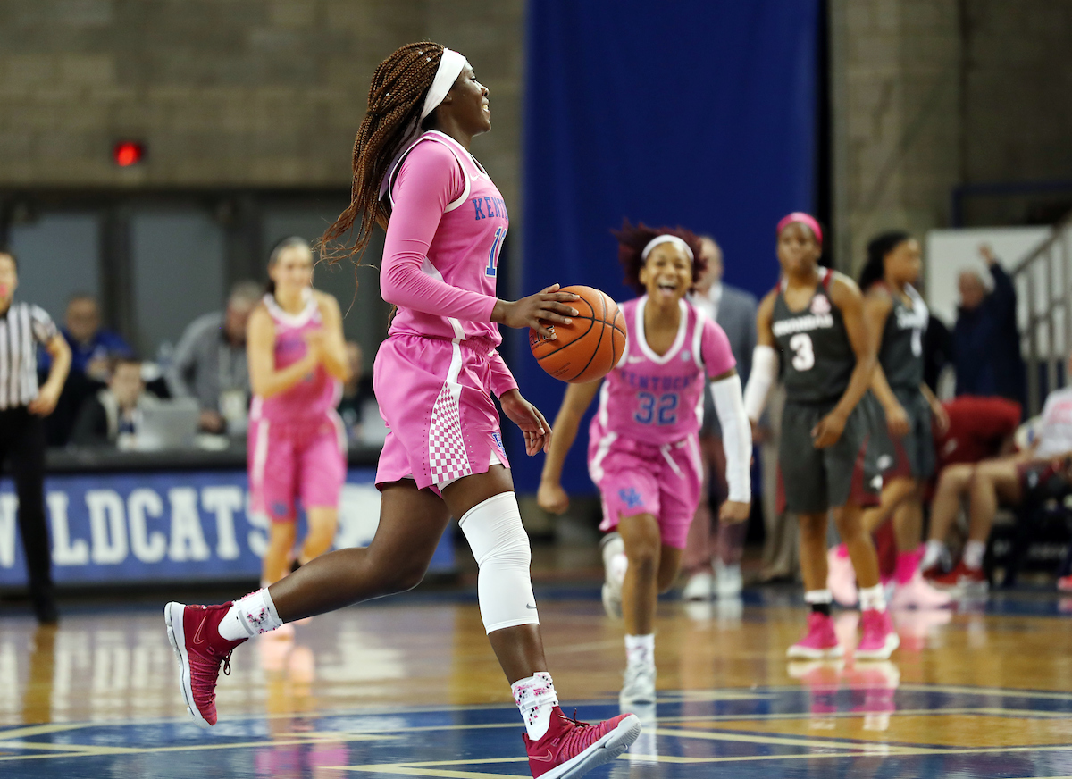 Rhyne Howard

The UK Women's Basketball team beat Arkansas.
Photo by Britney Howard | UK Athletics
