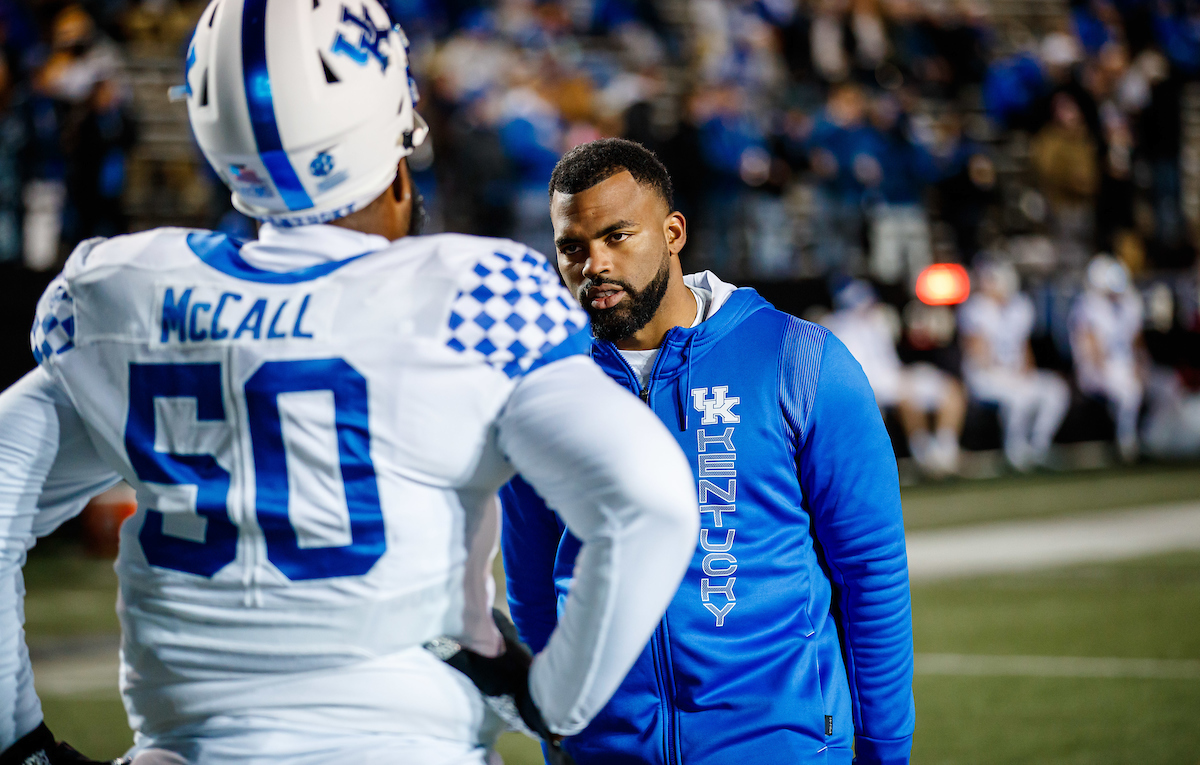 Courtney Love

Kentucky beats Vandy, 34-17.

Photo by Jacob Noger | UK Athletics